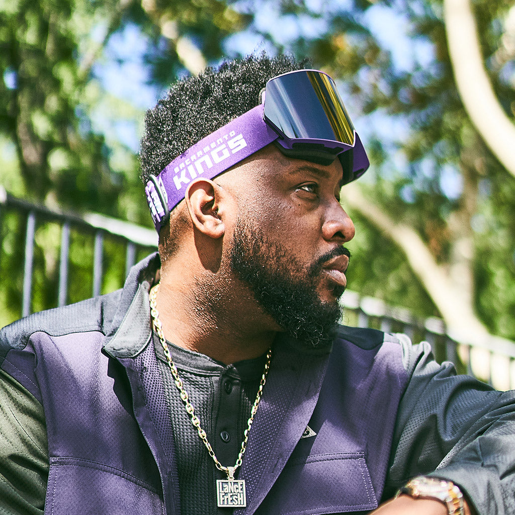 rappers ski goggles Sacramento Kings Ski Goggles